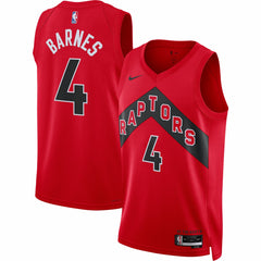 Scottie Barnes Toronto Raptors Unisex Swingman Jersey Icon Edition Red - Nike