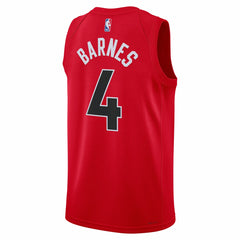 Scottie Barnes Toronto Raptors Unisex Swingman Jersey Icon Edition Red - Nike