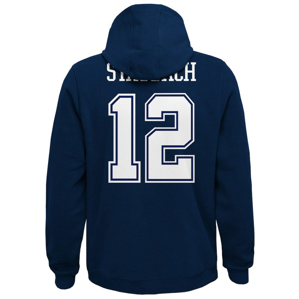 Dallas Cowboys Youth Retired Player Name & Number Pullover Hoodie - Navy Hoodies