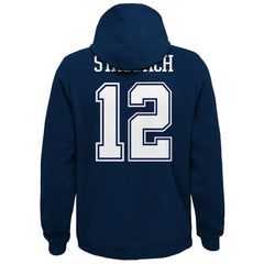 Dallas Cowboys Youth Retired Player Name & Number Pullover Hoodie - Navy Hoodies