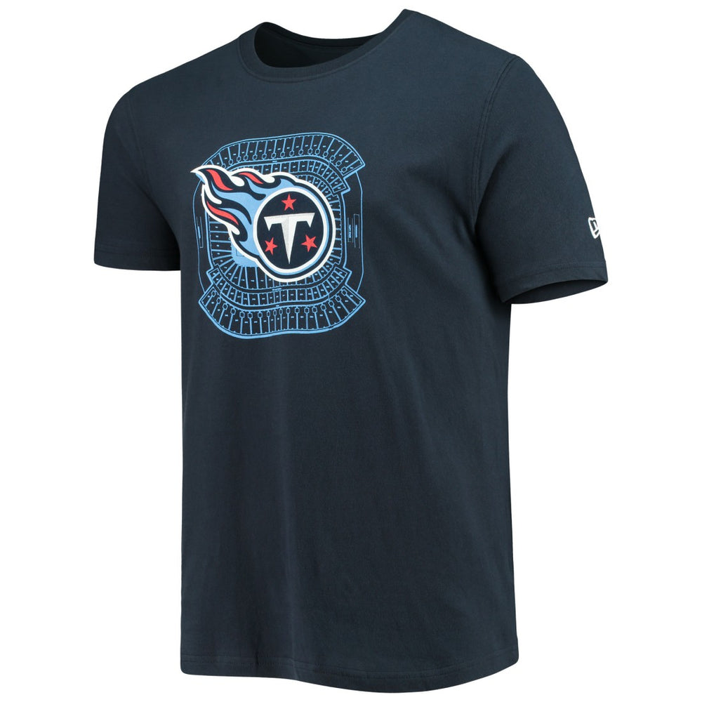Tennessee Titans New Era Stadium T-Shirt - Navy T-shirts