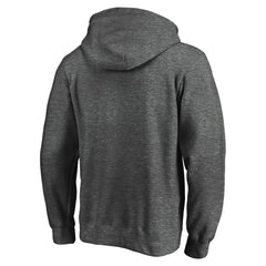 New England Patriots Victory Arch Team Fitted Pullover Hoodie - Charcoal Hoodies