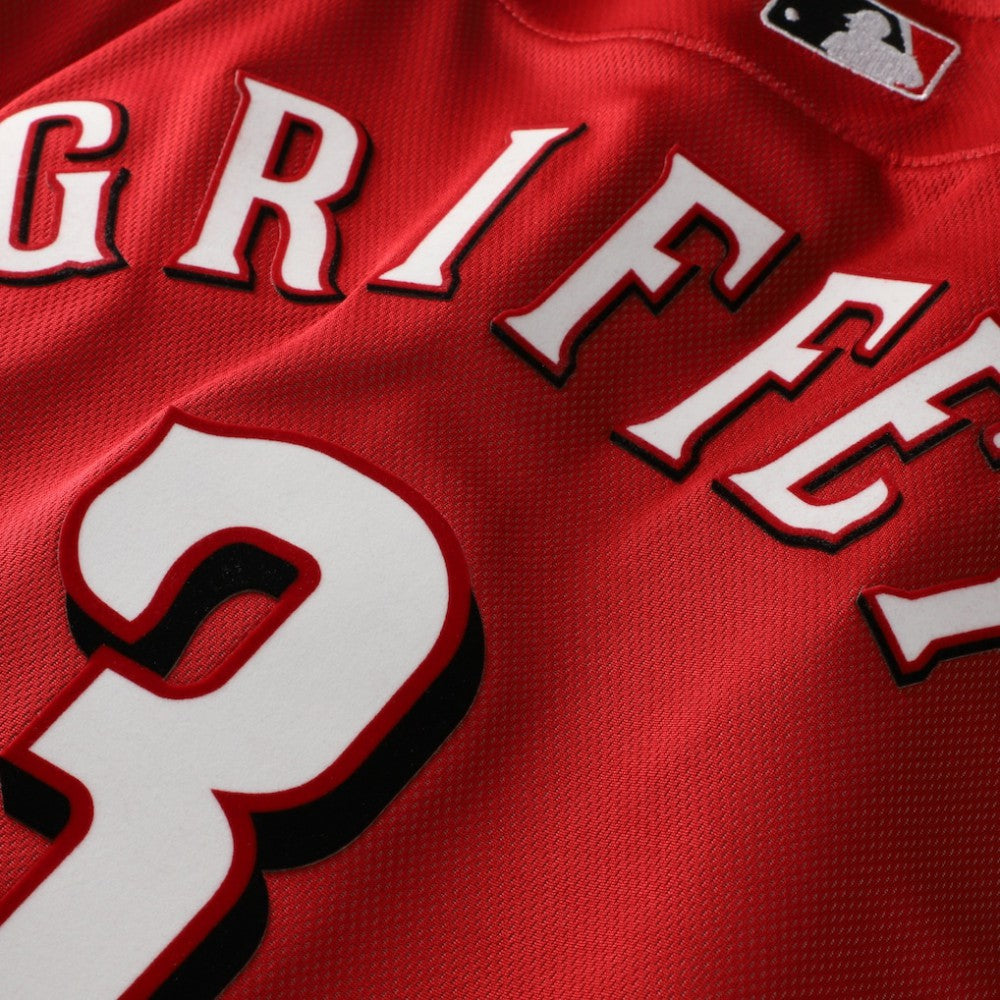Ken Griffey Jr. Cincinnati Reds Mitchell & Ness Authentic Batting Practice Jersey - Red Jerseys