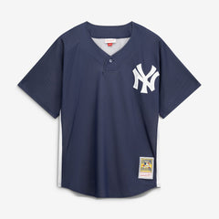 Derek Jeter New York Yankees Mitchell & Ness Authentic Batting Practice Jersey - Navy Jerseys