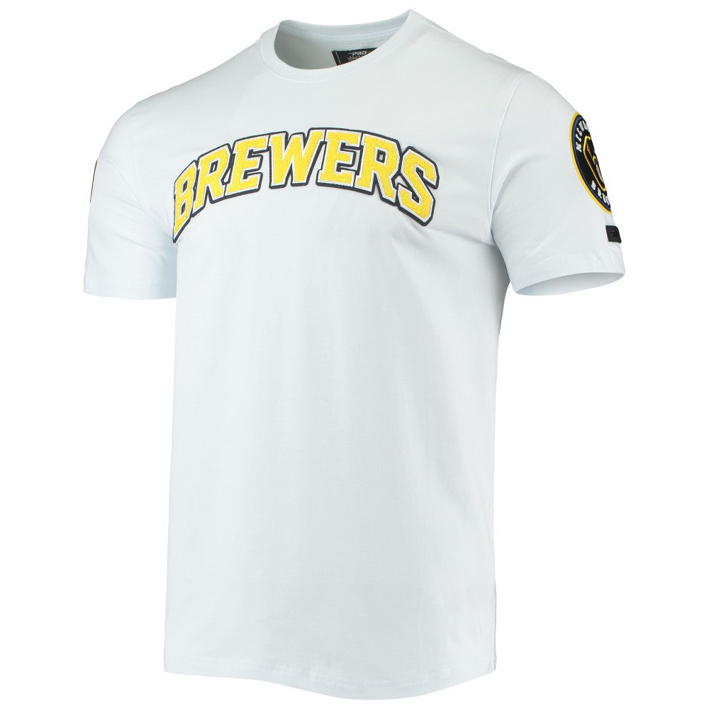 Milwaukee Brewers Pro Standard Team Logo T-Shirt - White T-shirts