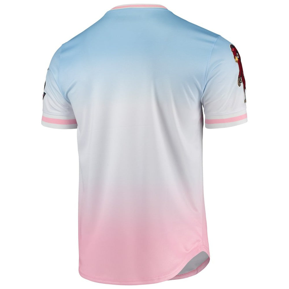 St. Louis Cardinals Pro Standard Ombre T-Shirt - Blue/Pink T-shirts