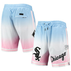 Chicago White Sox Pro Standard Team Logo Pro Ombre Shorts - Blue/Pink Shorts