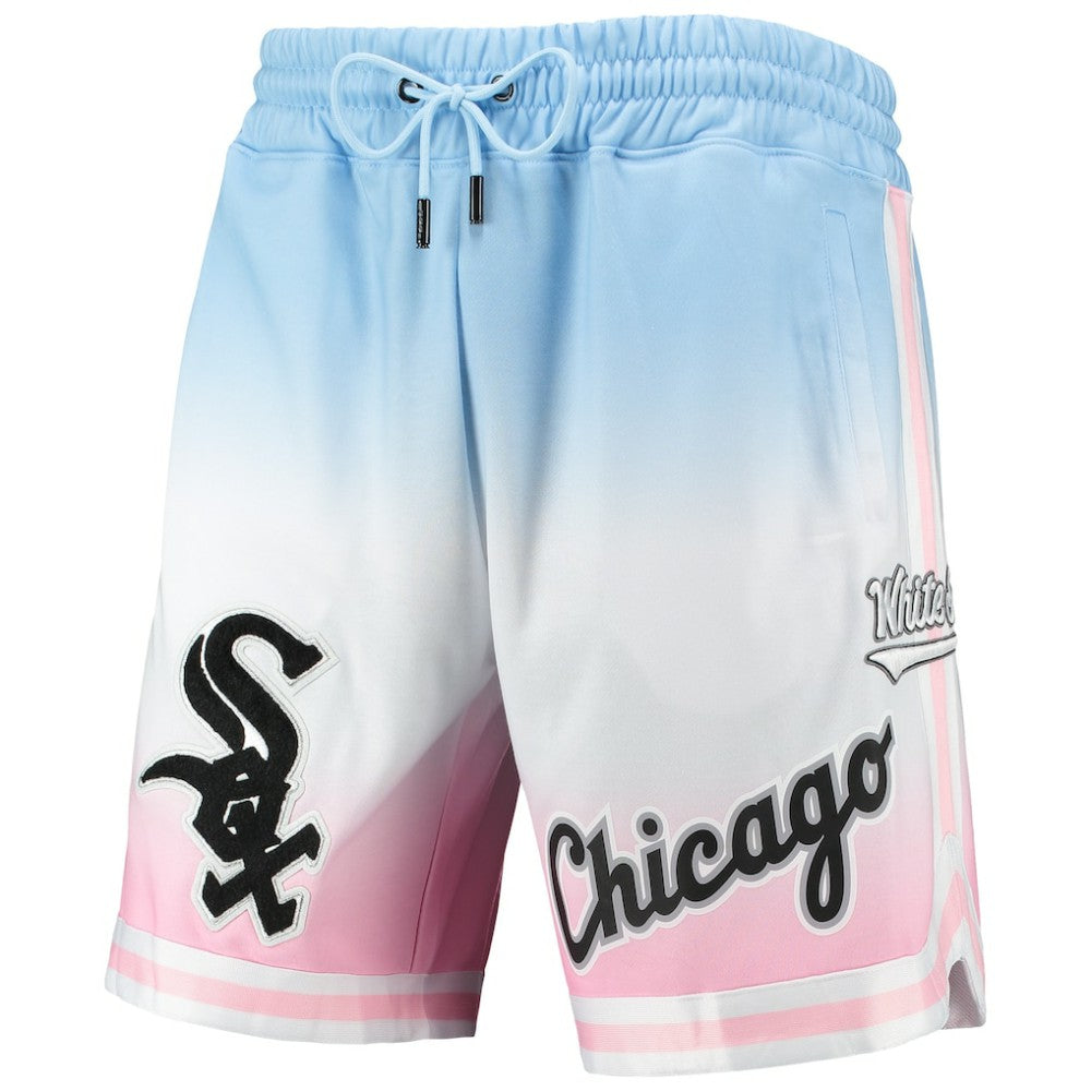 Chicago White Sox Pro Standard Team Logo Pro Ombre Shorts - Blue/Pink Shorts