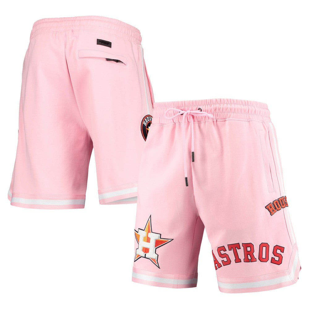 Houston Astros Pro Standard Logo Club Shorts - Pink Shorts