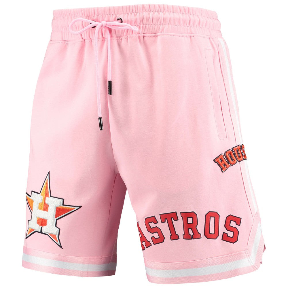 Houston Astros Pro Standard Logo Club Shorts - Pink Shorts