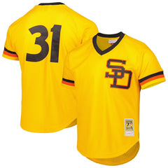 Dave Winfield San Diego Padres Mitchell & Ness Authentic Batting Practice Jersey - Gold Jerseys