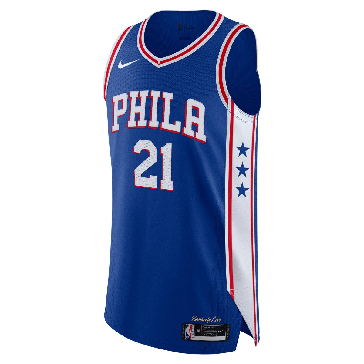 Joel Embiid Philadelphia 76ers Authentic Jersey Icon Edition Royal - Nike