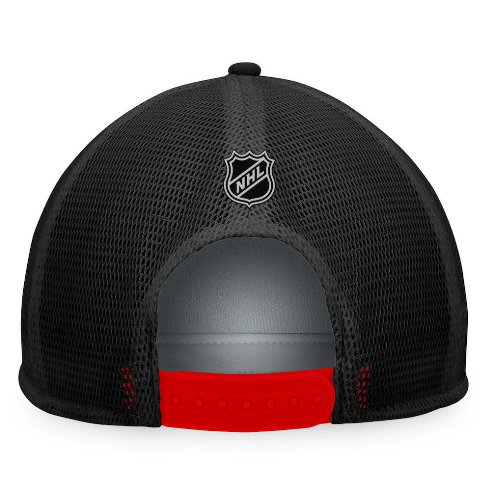 Chicago Blackhawks Fanatics Special Edition 2.0 Trucker Snapback Adjustable Hat - Red/Black | US 4655583