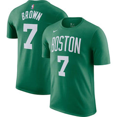 Jaylen Brown Boston Celtics Icon 2022/23 Name & Number T-Shirt Kelly Green - Nike