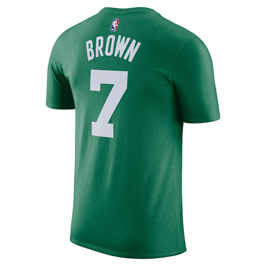 Jaylen Brown Boston Celtics Icon 2022/23 Name & Number T-Shirt Kelly Green - Nike