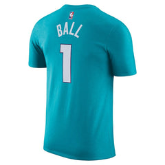 LaMelo Ball Charlotte Hornets Icon 2022/23 Name & Number T-Shirt Teal - Nike