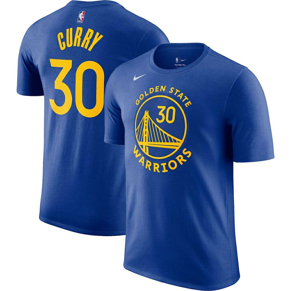 Stephen Curry Golden State Warriors Icon 2022/23 Name & Number T-Shirt Royal - Nike outlet