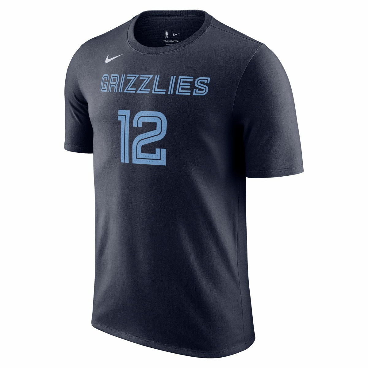 Ja Morant Memphis Grizzlies Icon 2022/23 Name & Number T-Shirt Navy - Nike