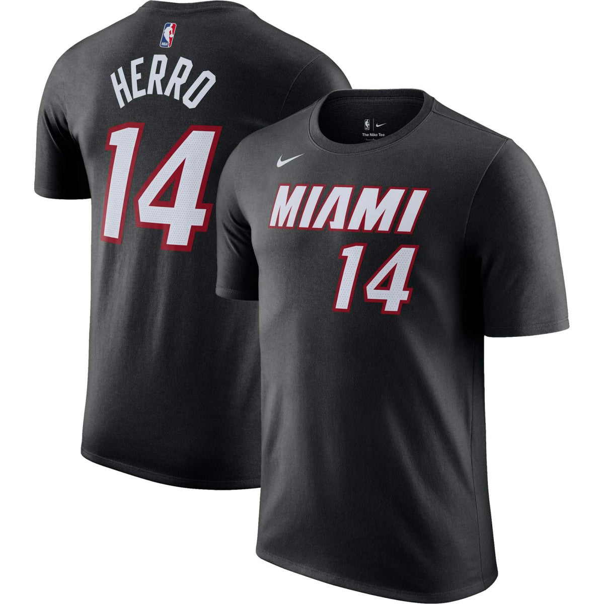 Tyler Herro Miami Heat Icon 2022/23 Name & Number T-Shirt Black - Nike