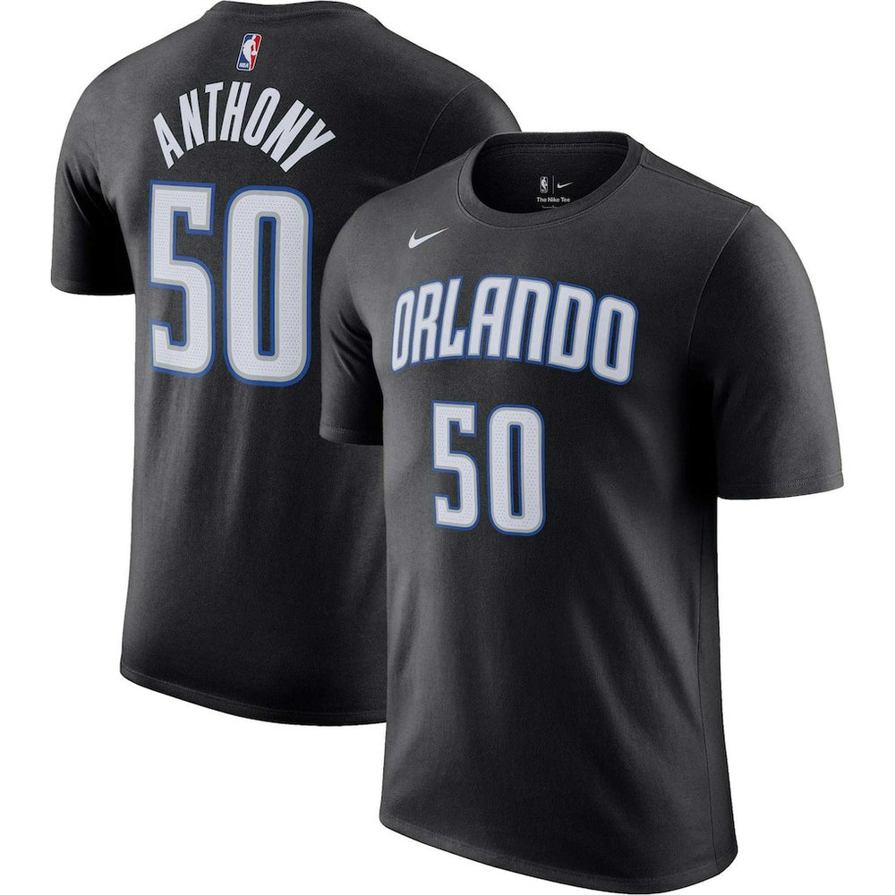 Cole Anthony Orlando Magic Icon 2022/23 Name & Number T-Shirt Black - Nike