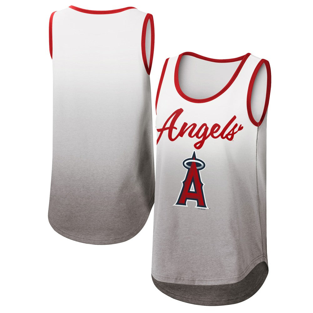 Los Angeles Angels G-III 4Her by Carl Banks Women's Logo Opening Day Tank Top - White Tanks