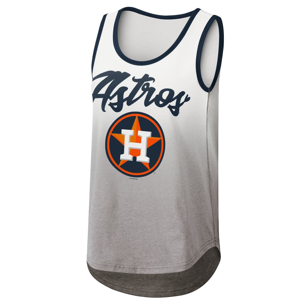Houston Astros G-III 4Her by Carl Banks Women's Logo Opening Day Tank Top - White Tanks