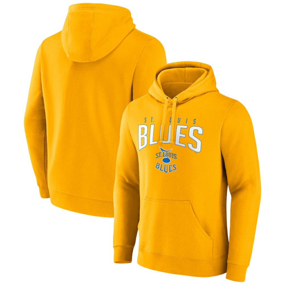 St. Louis Blues Fanatics Special Edition 2.0 Wordmark Pullover Hoodie - Gold | US 4659670