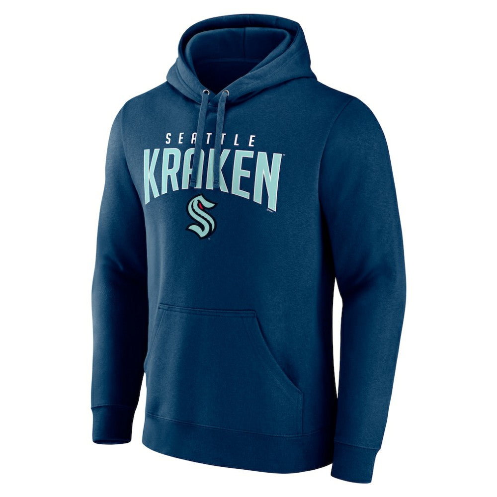 Seattle Kraken Fanatics Special Edition 2.0 Wordmark Pullover Hoodie - Navy | US 4659696