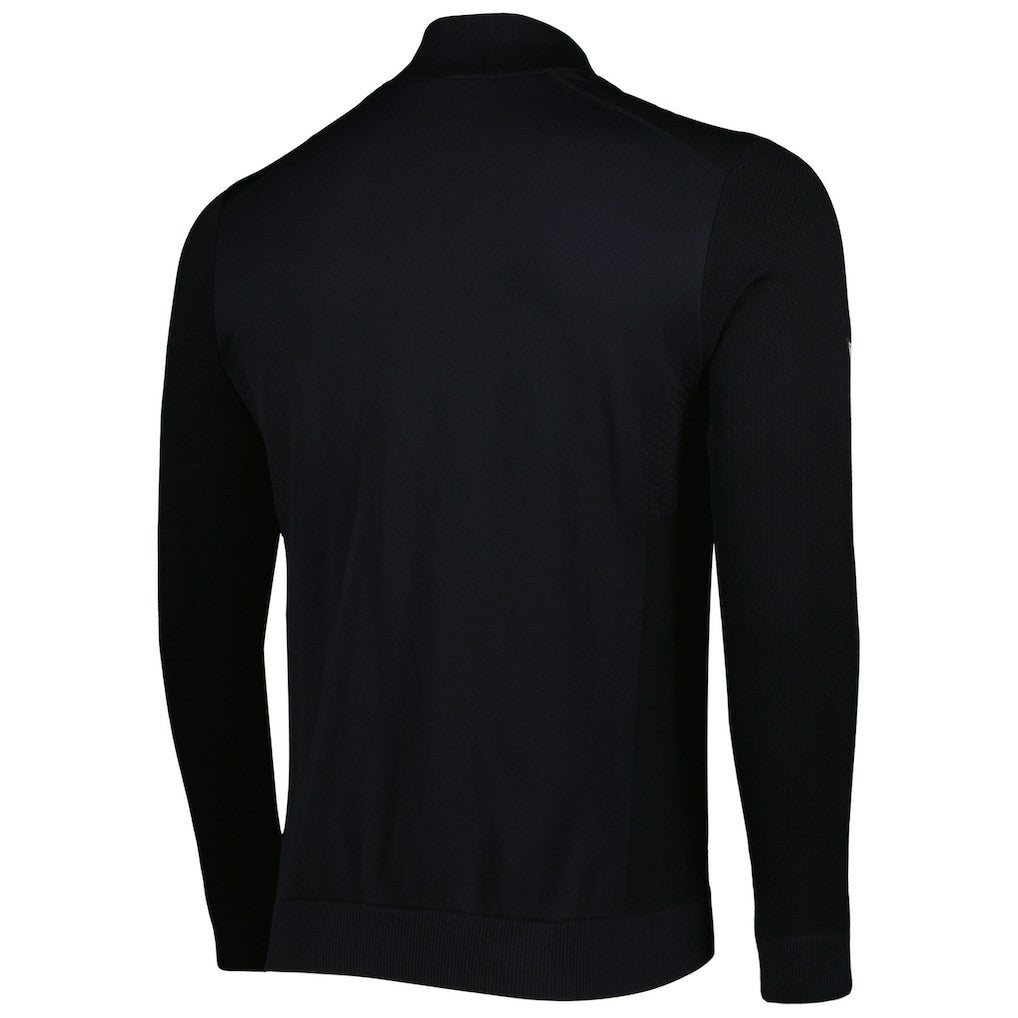 Chicago Bulls Levelwear Nano Engineered Knit Fabric Quarter-Zip Jacket Black