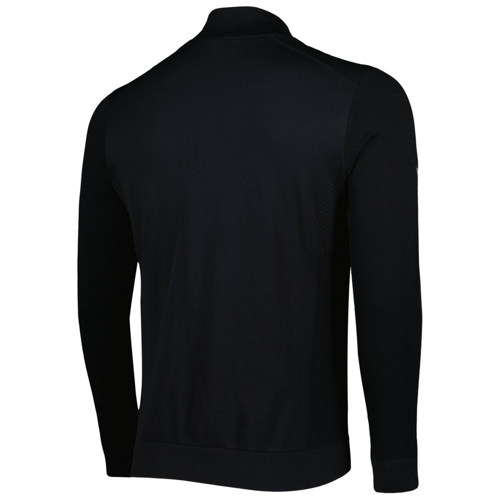 New York Knicks Levelwear Nano Engineered Knit Fabric Quarter-Zip Jacket Black