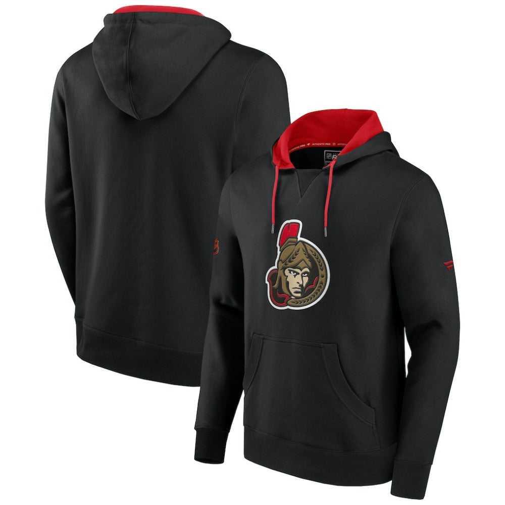 Ottawa Senators Fanatics Special Edition 2.0 Team Logo Pullover Hoodie - Black | US 4660025