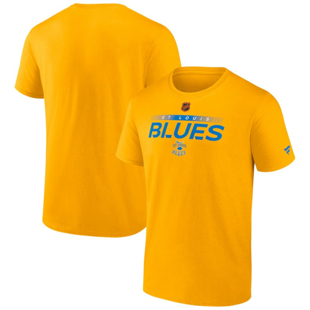 St. Louis Blues Fanatics Special Edition 2.0 Authentic Pro T-Shirt - Yellow | US 4660125