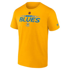 St. Louis Blues Fanatics Special Edition 2.0 Authentic Pro T-Shirt - Yellow | US 4660125