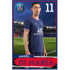 Angel Di Maria Paris Saint-Germain WinCraft 11" x 17" Player Wood Sign