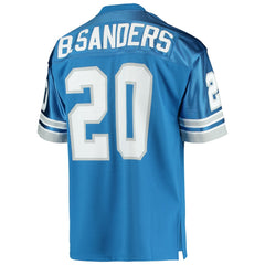 Barry Sanders Detroit Lions 1991 Authentic Throwback Retired Player Jersey - Blue Jerseys