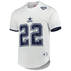 Emmitt Smith Dallas Cowboys Retired Player Name & Number Mesh Top - White Tops