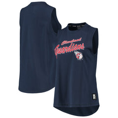 Cleveland Guardians DKNY Sport Women's Marcie Tank Top - Navy Tanks