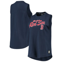Boston Red Sox DKNY Sport Women's Marcie Tank Top - Navy Tanks