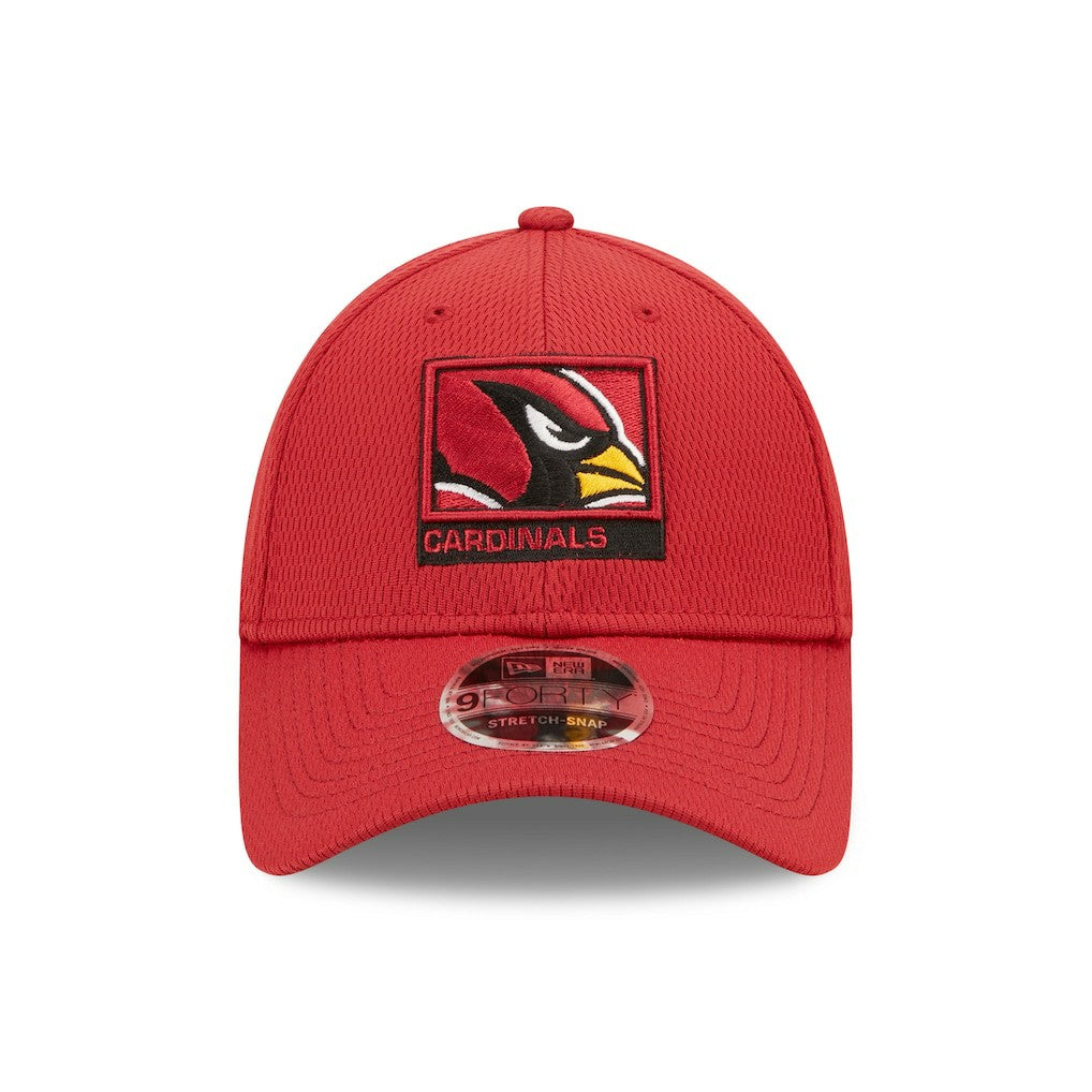 Arizona Cardinals New Era Framed AF 9FORTY Snapback Hat - Cardinal Hats