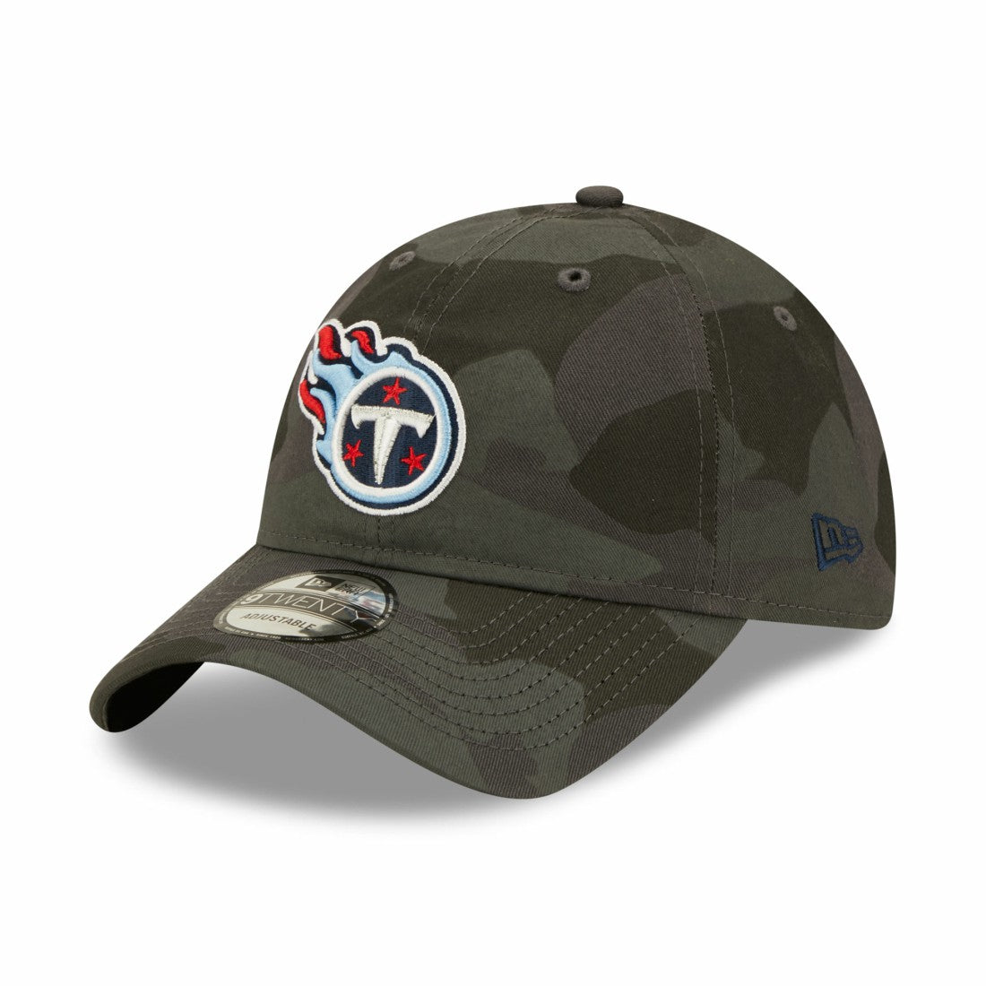 Tennessee Titans New Era Core Classic 2.0 9TWENTY Adjustable Hat - Camo Hats
