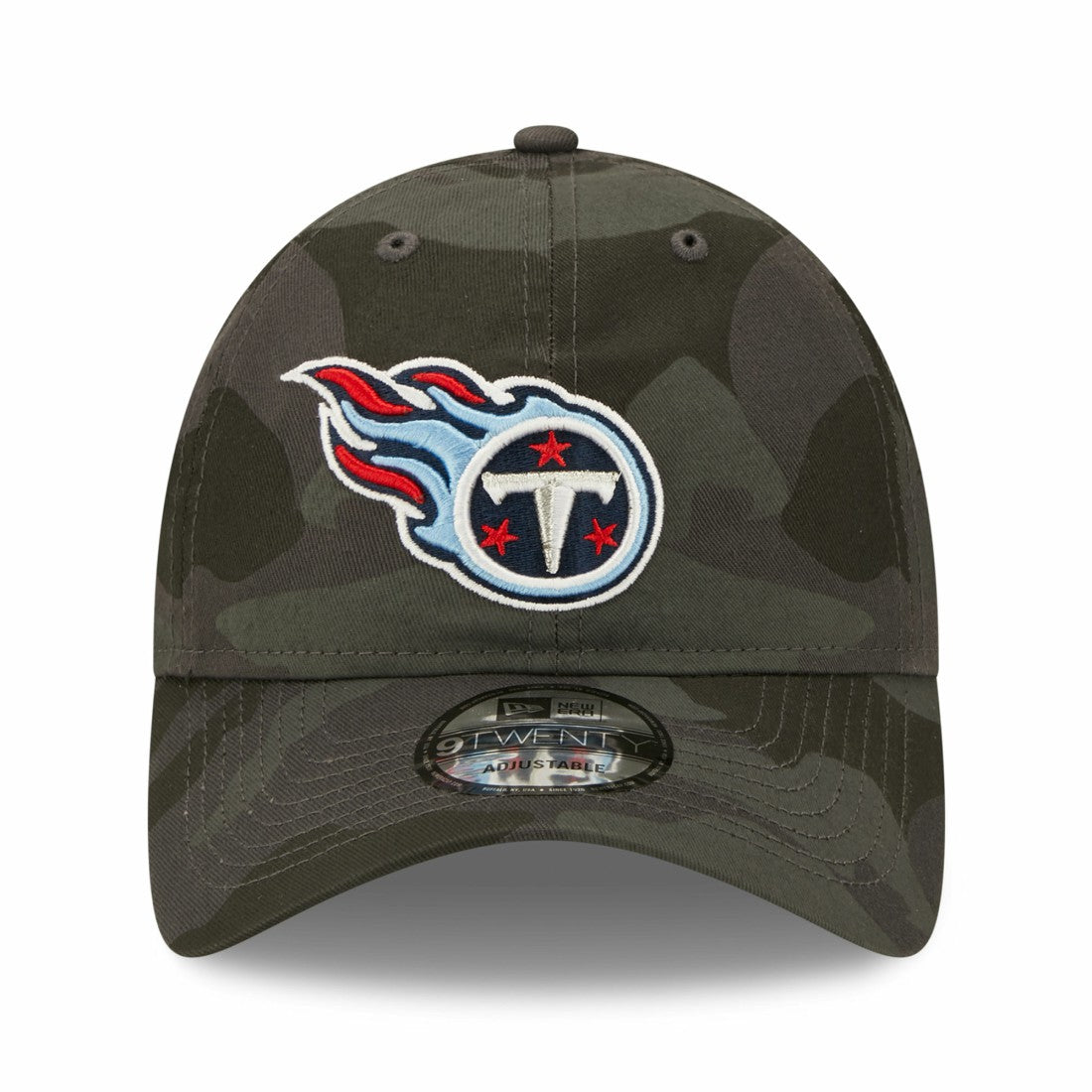 Tennessee Titans New Era Core Classic 2.0 9TWENTY Adjustable Hat - Camo Hats