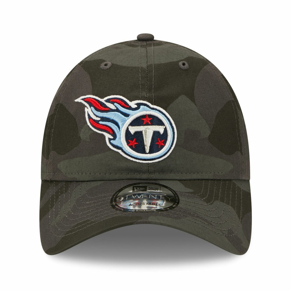 Tennessee Titans New Era Core Classic 2.0 9TWENTY Adjustable Hat - Camo Hats