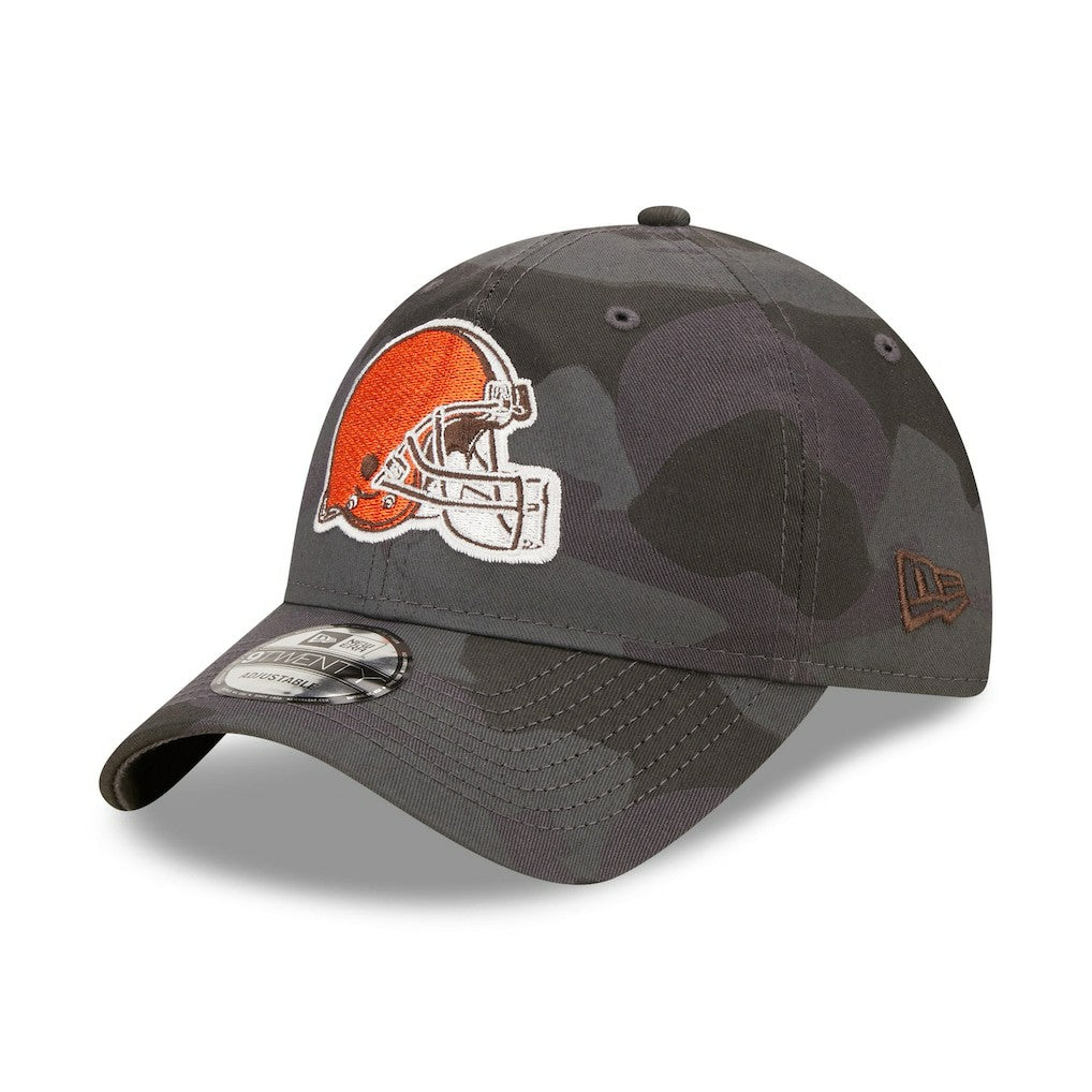 Cleveland Browns New Era Core Classic 2.0 9TWENTY Adjustable Hat - Camo Hats
