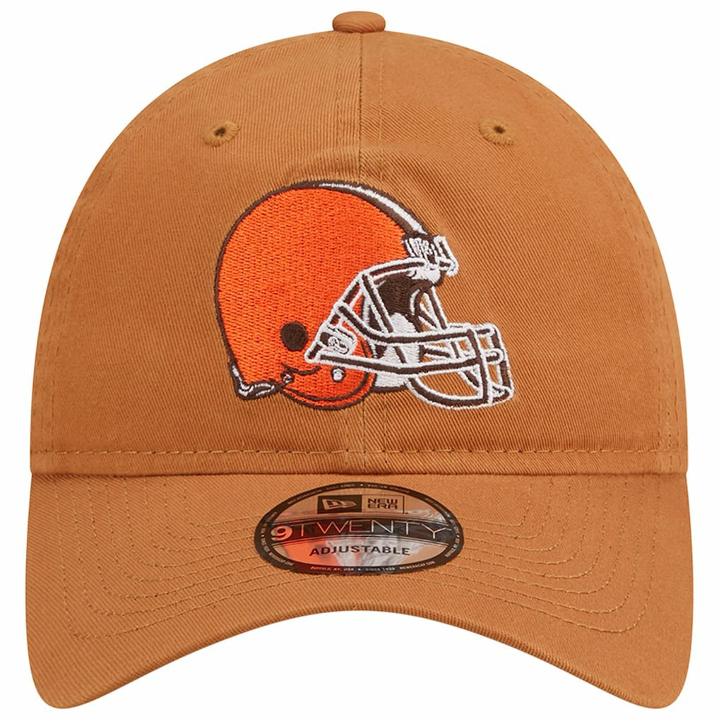 Cleveland Browns New Era Core Classic 2.0 9TWENTY Adjustable Hat - Brown Hats