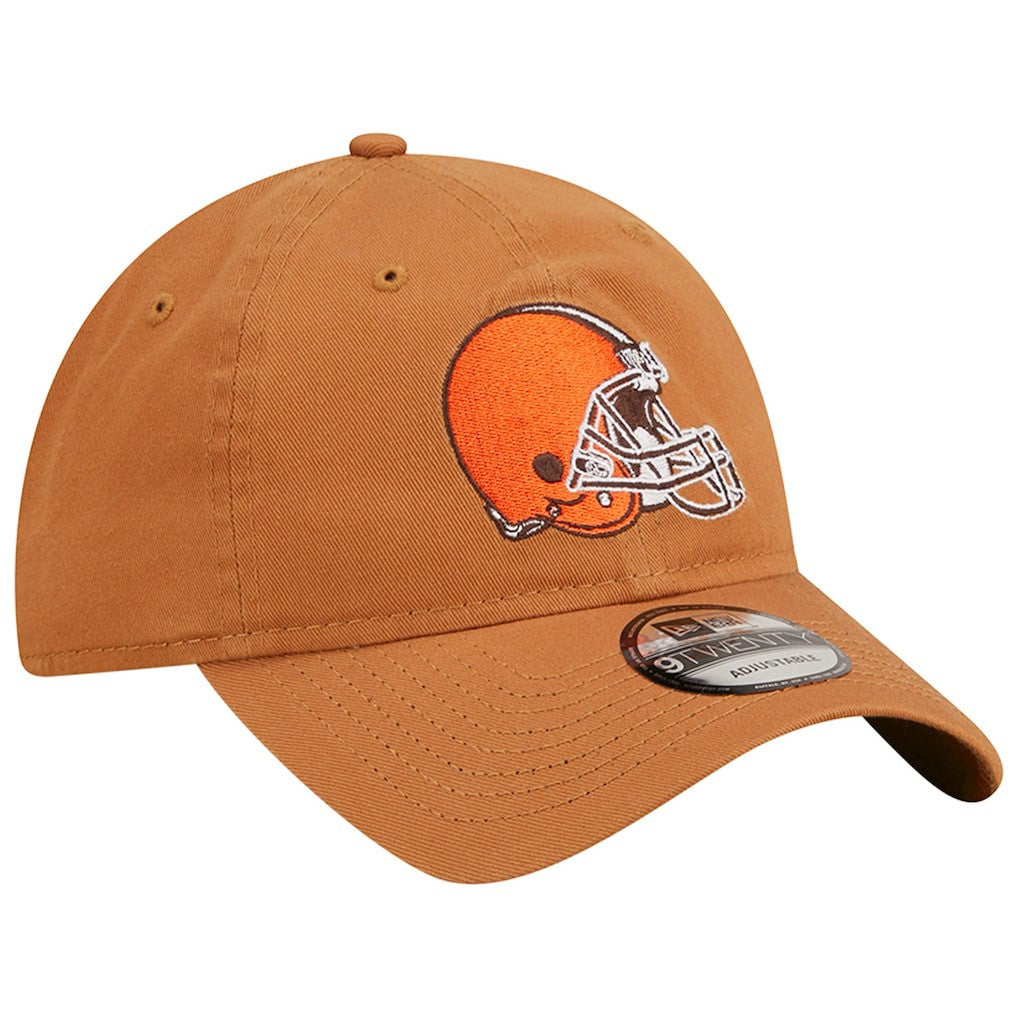 Cleveland Browns New Era Core Classic 2.0 9TWENTY Adjustable Hat - Brown Hats