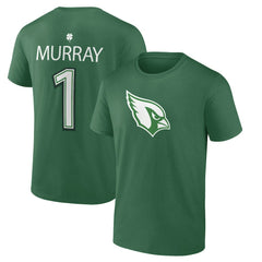 Kyler Murray Arizona Cardinals St. Patrick's Day Icon Player T-Shirt - Green T-shirts