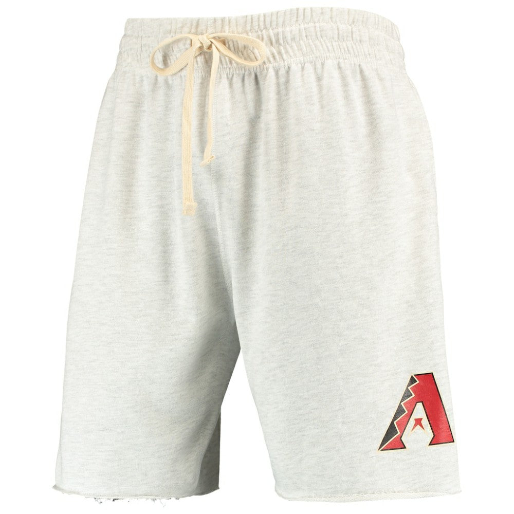 Arizona Diamondbacks Concepts Sport Mainstream Terry Tri-Blend Shorts - Oatmeal Shorts