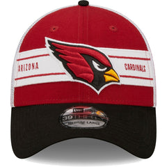 Arizona Cardinals New Era Team Banded 39THIRTY Flex Hat - Cardinal/Black Hats