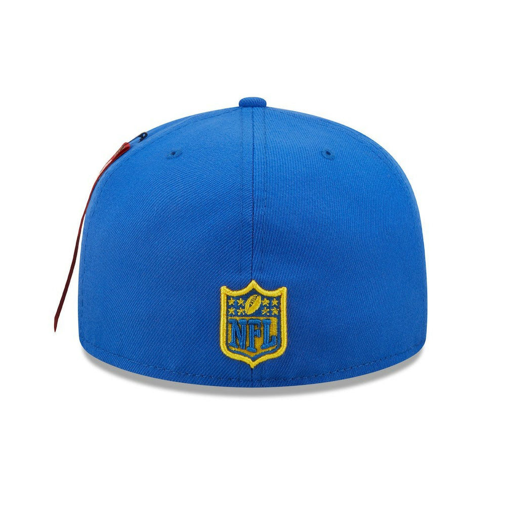 Los Angeles Rams New Era x Alpha Industries Alpha 59FIFTY Fitted Hat - Royal Hats