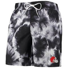 Cleveland Browns G-III Sports by Carl Banks Splash Volley Swim Shorts - Black Shorts